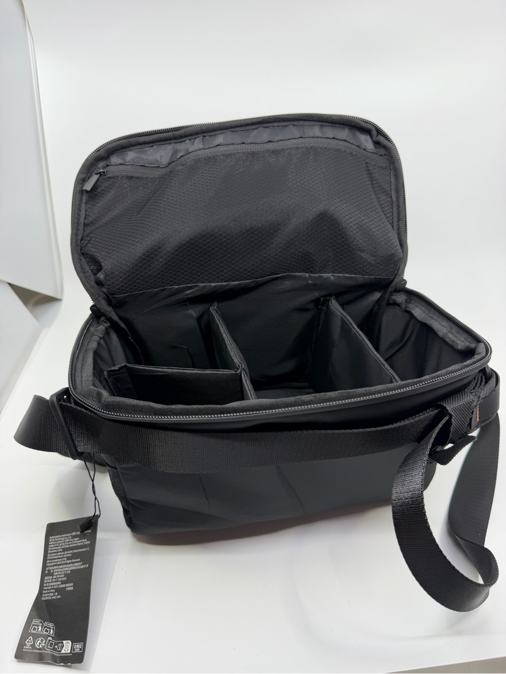 DJI Camera Drone Shoulder Bag NWT Padded Carry Case Adjustable Dividers Black